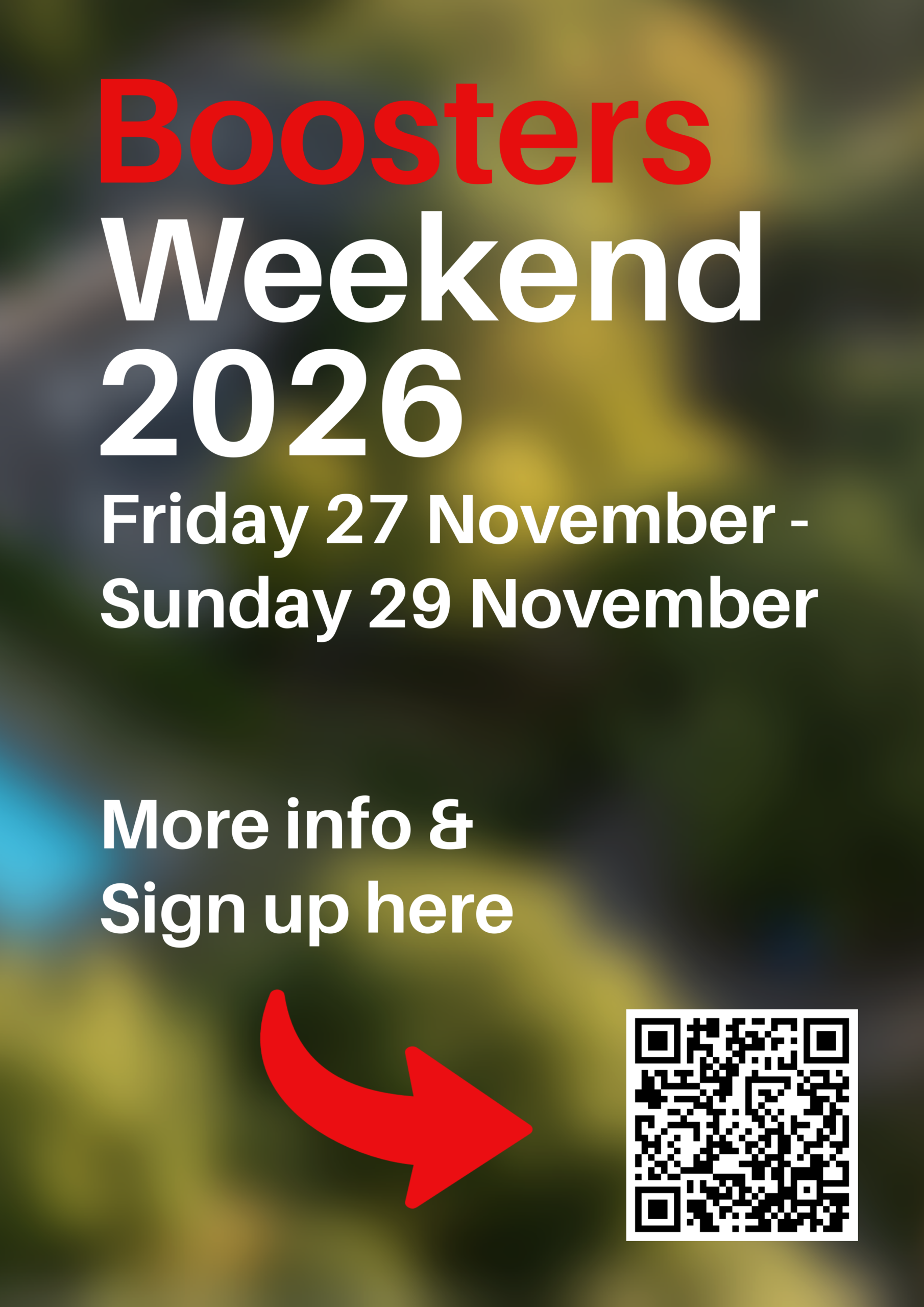 Boosters weekend 2026